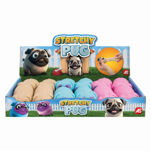 Figurine cu eroi si personaje - JUCARIE SQUISHY CATELUS MOPS