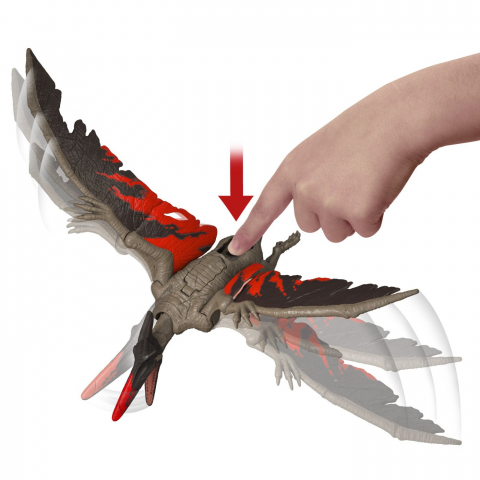 JURASSIC WORLD CHAOS THEORY WILD ROAR DINOZAUR PTERANODON [2]