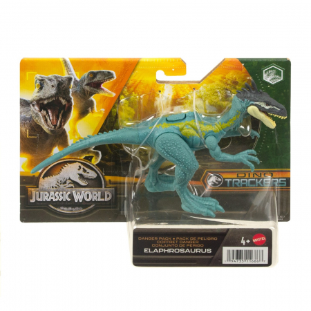 Jocuri si articole copii - Jurassic world dino trackers danger pack dinozaur elaphorosaurus