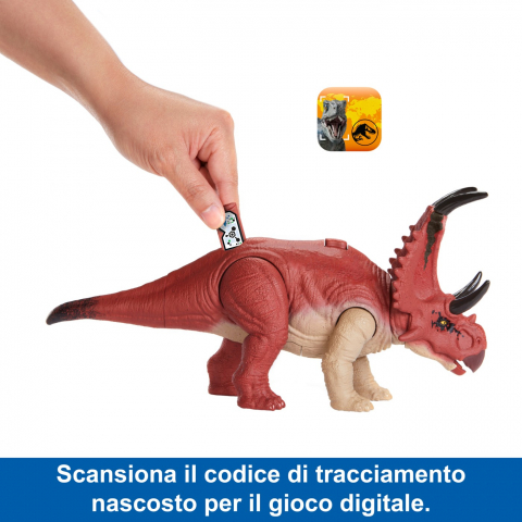 JURASSIC WORLD DINO TRACKERS WILD ROAR DINOZAUR [6]