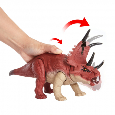 Jurassic World Dino Trackers Wild Roar Dinozaur Diabloceratops = [4]