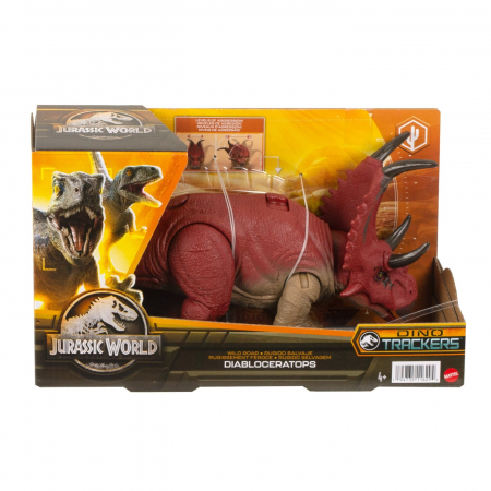 Jurassic World Dino Trackers Wild Roar Dinozaur Diabloceratops = [0]