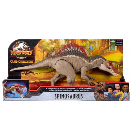 Jocuri si articole copii - Jurassic World Chompin Dinozaur Spinosaurus 