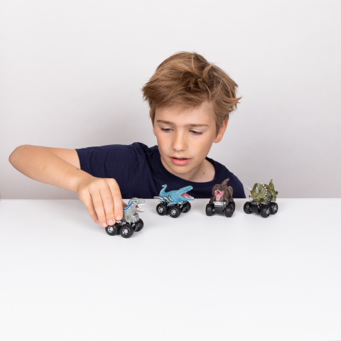 JURASSIC ZOOM RIDERS DINOVEHICULE [6]