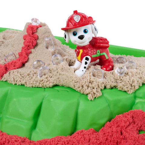 KINETIC SAND PATRULA CATELUSILOR FILMUL CU DINOZAURI SET VANATOARE PIETRE PRETIOASE [9]