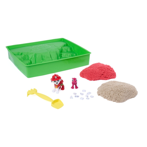KINETIC SAND PATRULA CATELUSILOR FILMUL CU DINOZAURI SET VANATOARE PIETRE PRETIOASE [2]