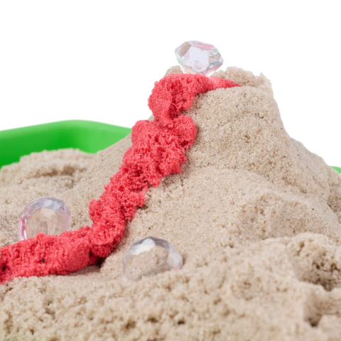 KINETIC SAND PATRULA CATELUSILOR FILMUL CU DINOZAURI SET VANATOARE PIETRE PRETIOASE [8]