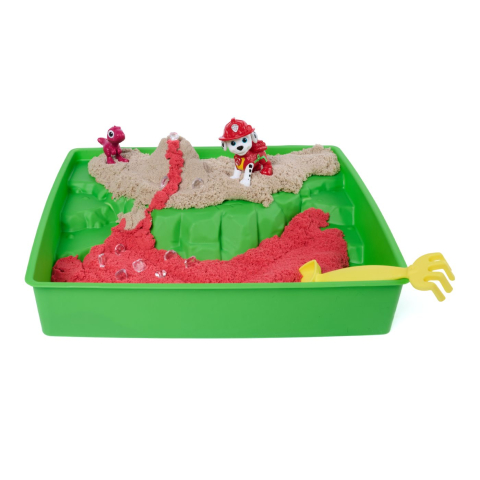 KINETIC SAND PATRULA CATELUSILOR FILMUL CU DINOZAURI SET VANATOARE PIETRE PRETIOASE [4]