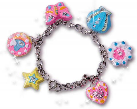 Kit creativ copii cu accesorii incluse - Creez bijuterii din plastilina [5]