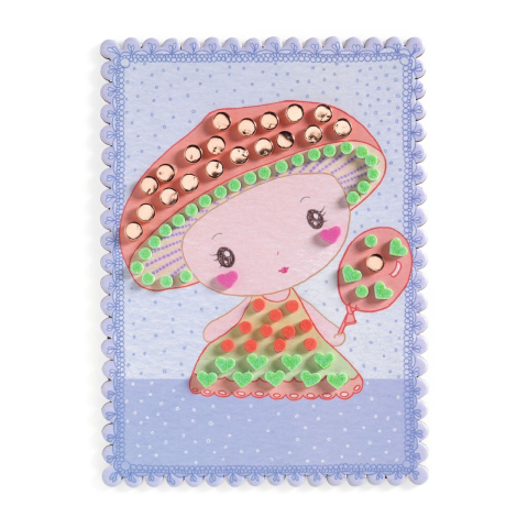 Kit creativ cu mozaic Tinyly Stella, Minico & Mushy, Djeco [1]