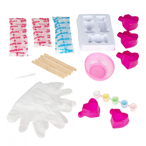 Kit creativ DIY Creeaza propriul Squish cu accesorii incluse, model bomboane, +6 ani [2]