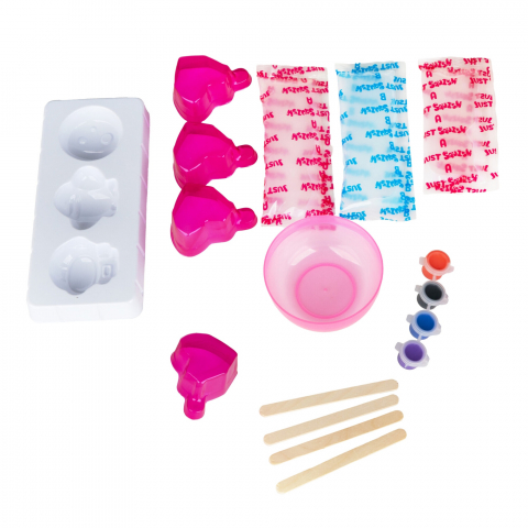 Kit creativ DIY Creeaza propriul Squish cu accesorii incluse, model spatiu cosmic, +6 ani [1]