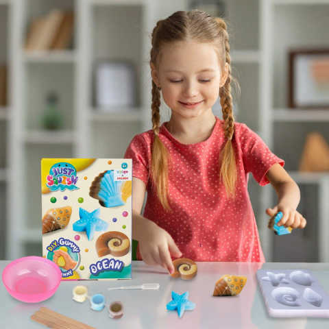 Kit creativ DIY Creeaza propriul Squish cu accesorii incluse, model vietati marine, +6 ani [1]