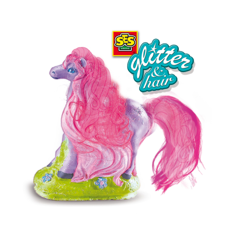 Kit creativ mulaj si pictura cu accesorii incluse - Cal cu coama [2]