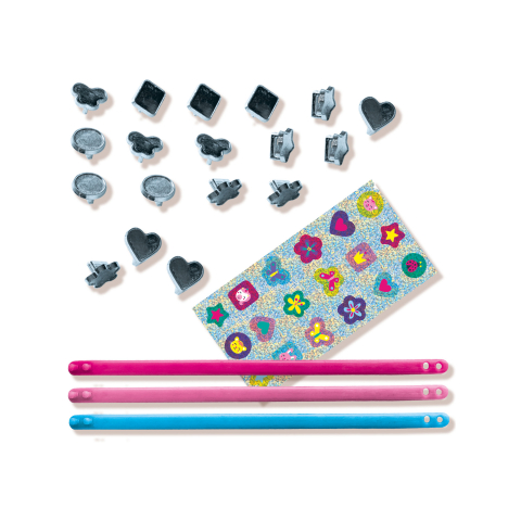 Kit creativ pentru copii cu accesorii incluse - Decorare bratari cu pandantive [1]