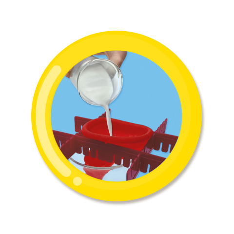 Kit creativ pentru copii mulaj si pictura - Unicorn [3]