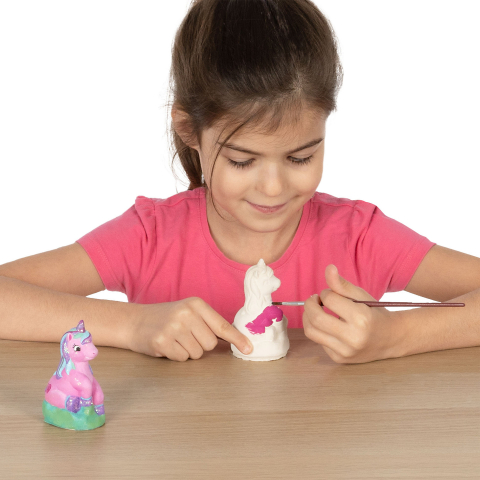 Kit creativ pentru copii mulaj si pictura - Unicorn [5]