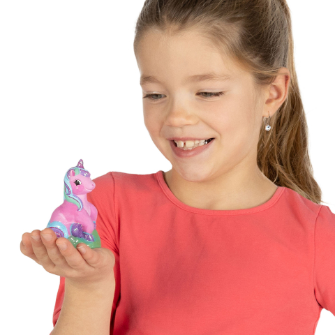 Kit creativ pentru copii mulaj si pictura - Unicorn [2]