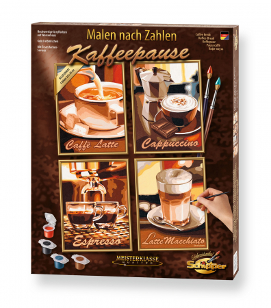Kit pictura pe numere schipper quatro pauza de cafea [8]