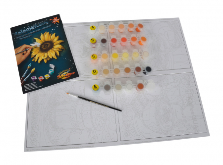 Kit pictura pe numere schipper quatro pauza de cafea [5]