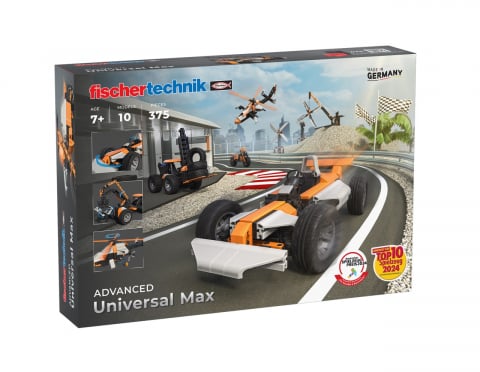 Jocuri si articole copii - Kit STEM de construit si explorat Universal Max, Fischertechnik