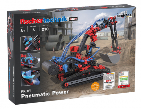 Seturi  de constructie - Kit STEM Sisteme pneumatice, Fischertechnik