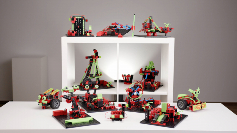 Kit STEM Smart Robots Pro, Fischertechnik [2]
