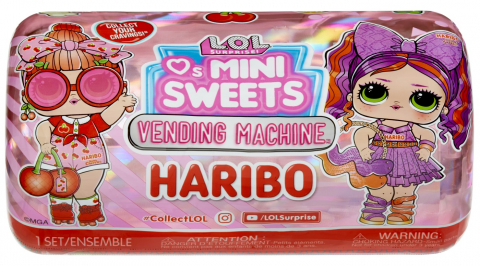 Jocuri si articole copii - L.O.L. SURPRISE! LOVES MINI SWEETS  SET SURPRIZA TONOMAT HARIBO