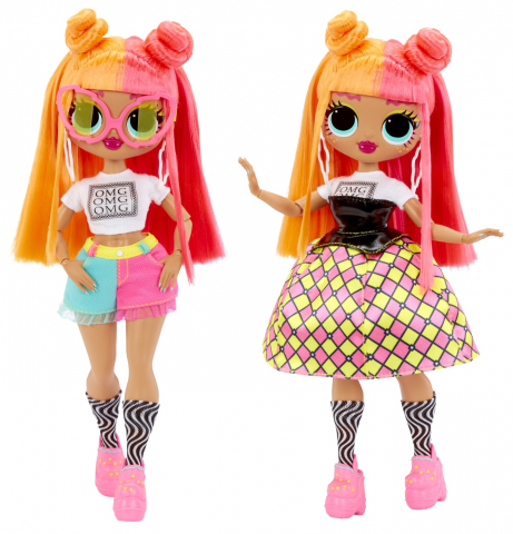 L.O.L. SURPRISE! OMG NEONLICIOUS PAPUSA FASHIONISTA CU ACCESORII [2]