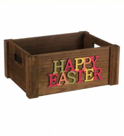 Lada decorativa Happy Easter cu manere  [1]