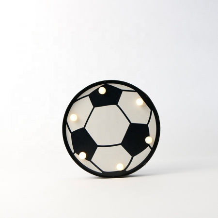 Decoratiuni - Lampa 6 leduri design Minge fotbal pentru copii