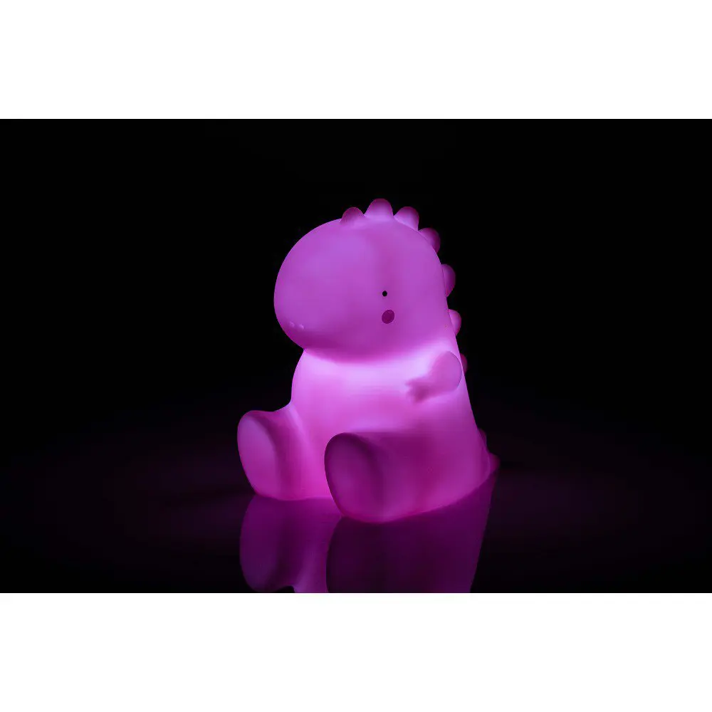 Lampa de veghe pentru copii, model dinozauri, diverse culori,plastic, 10x12 cm [8]