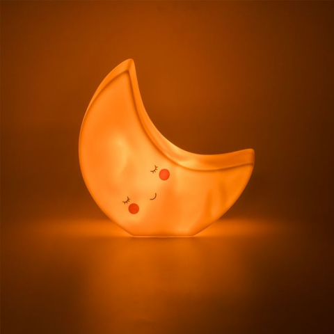 Lampa de veghe pentru copii,model Luna,13.5x4x13.5 cm [1]
