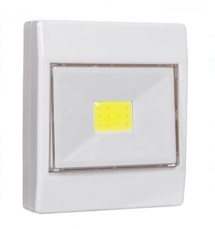 Sport & Activitati in aer liber - Lampa Led portabila tip intrerupator cu buton ON/OFF si suport magnetic