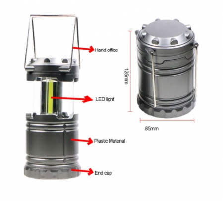 Lanterna Led portabila tip felinar cu manere [3]