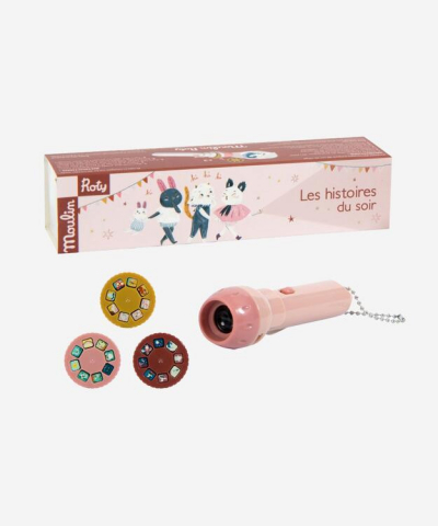 Idei de Cadouri Adulti si Copii - Lanterna cu povesti Dupa ploaie, Moulin Roty