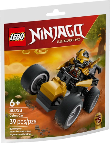 Seturi  de constructie - LEGI NINJAGO MASINA RAZBOINICULUI NINJA COLE 30723
