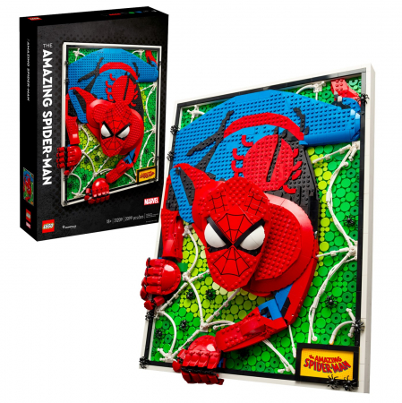 Seturi  de constructie - LEGO Art Uimitorul Om Paianjen 31209 