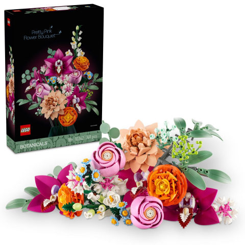 LEGO BOTANICALS BUCHET DE FLORI ROZ 10342 [3]