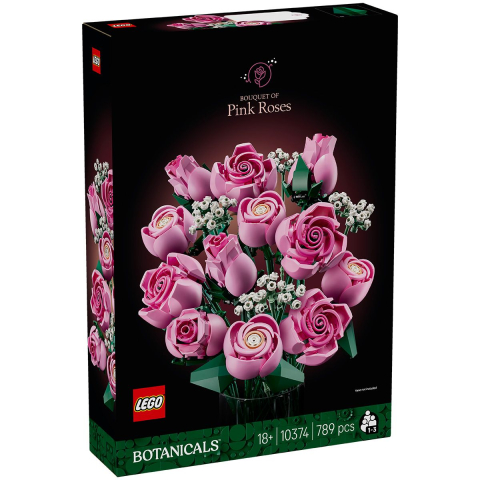 Jocuri si articole copii - LEGO BOTANICALS BUCHET DE TRANDAFIRI ROZ 10374