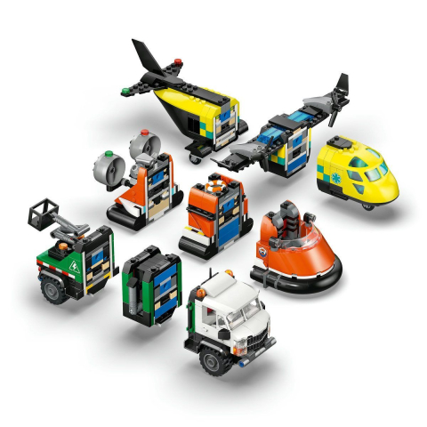 LEGO CITY AVION AUTOSPECIALA DE SERVICE SI AEROGLISOR IN VERSIUNI ADAPTATE 60505 [7]