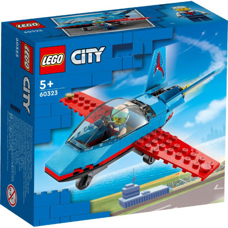 Jocuri si articole copii - LEGO City Avion de Acrobații 60323 