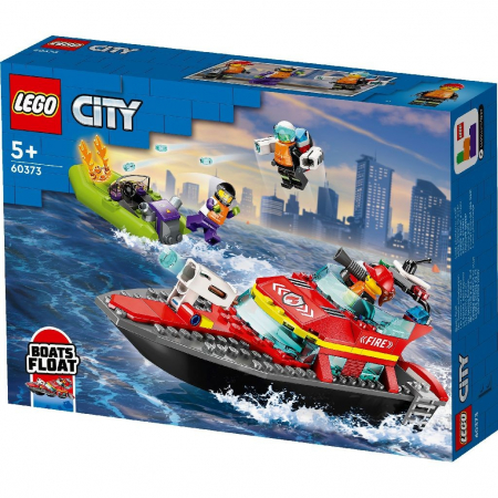 Lego city barca de salvare a pompierilor 60373 [4]
