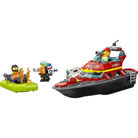 Lego city barca de salvare a pompierilor 60373 [1]
