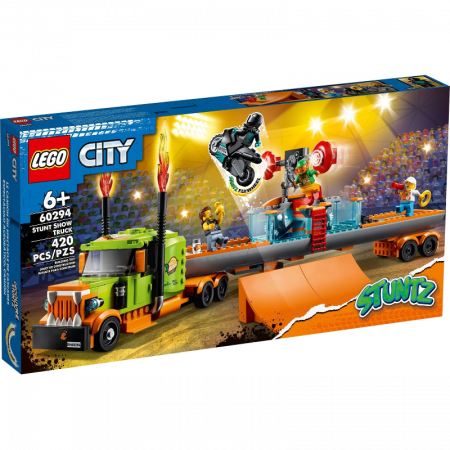 Jocuri si articole copii - Lego city camion de cascadorii 60294