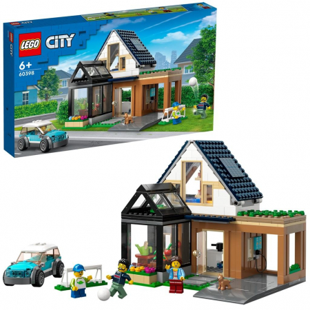 Lego city casa de familie si masina electrica 60398 [5]