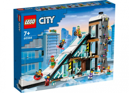 Jocuri si articole copii - LEGO City Centru de Schi si Escalada 60366 