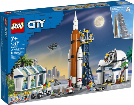 Jocuri si articole copii - Lego city centrul de lansare al rachetelor 60351
