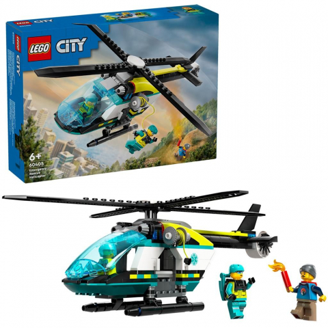 Lego City Elicopter De Salvare De Urgenta 60405 [4]