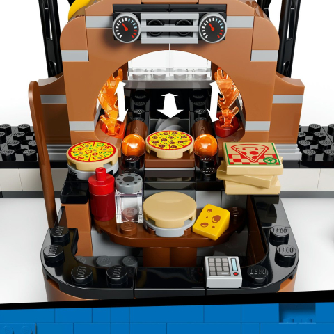 LEGO CITY EXPERIENA LIVRARII DE PIZZA CU VEHICULE 60496 [7]